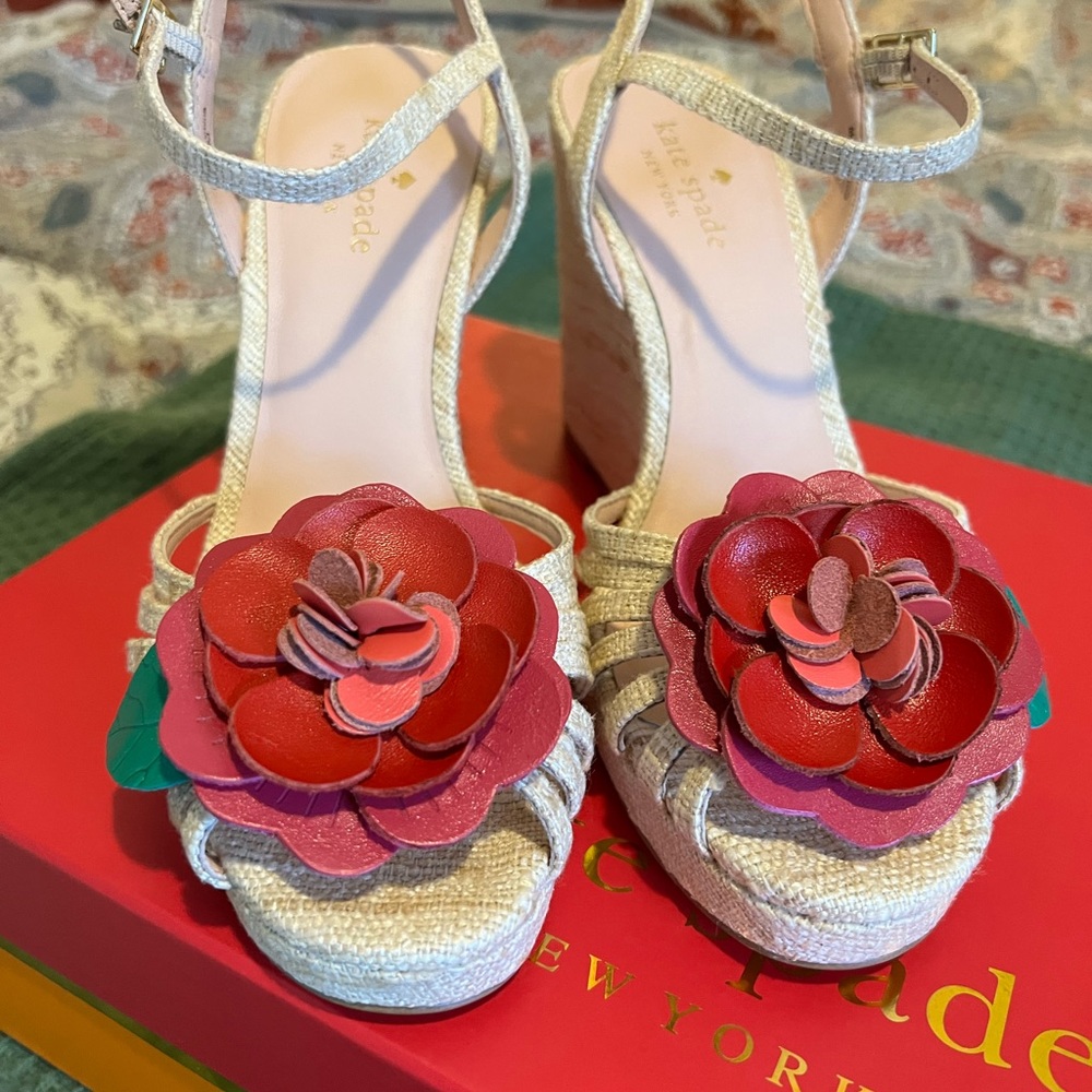 Kate Spade Beekman Wedges - NEW